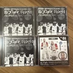 Stray Kids SOCIAL PATH SUPER BOWL CD4セットのサムネイル