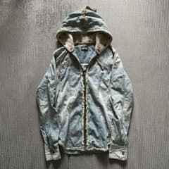 ジャケット・アウター PPFM hooded denim boa jacket M PPFM hooded denim boa jacket M - メルカリ