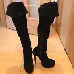 値下げ ¥6000→¥3333 amato×amato サイハイブーツ Sのサムネイル