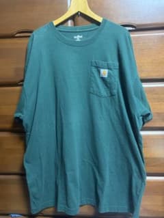 Carhartt ポケットTシャツ XL グリーンのサムネイル