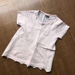 tシャツ　ピンク　レース　フリル　コットン　綿　100のサムネイル