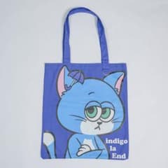 【indigo la End】NoElトートバッグ blue 青のサムネイル