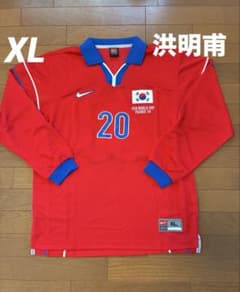 韓国代表 ユニフォーム 1998 洪明甫 XL 韓国代表 ユニフォーム 1998 洪明甫 XL - メルカリ