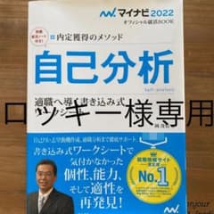 マイナビ2022 オフィシャル就活BOOK 内定獲得のメソッド 自己分析 適職…のサムネイル