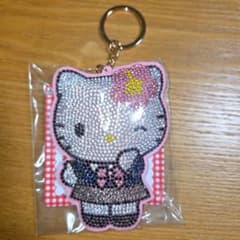 き*）様 ハローキティ ラインストーンデコキーホルダーのサムネイル