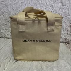 DEAN & DELUCA クーラーバッグ 　保冷バッグ　リネン風　未使用品のサムネイル