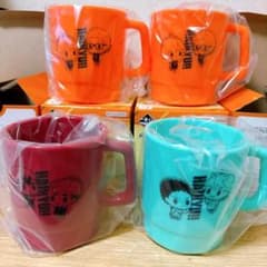 하이큐 스태킹 머그컵 카라스노 아오바성 니시 이나리사키