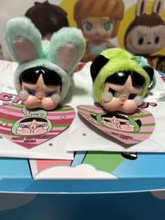 [2 개 세트] 파워 퍼프 걸즈 클라이 베이비 버터 컵 popmart