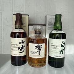 サントリー 山崎・響・白州 ウイスキー3本セット - メルカリ
