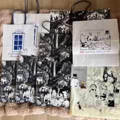 ムーミン　ショップ　ショッパー　9枚セット　おまけ付き