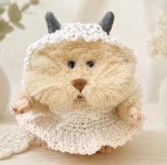 はむにぎり 着せ替え服セット パープル ぬい活 ハンドメイドのサムネイル