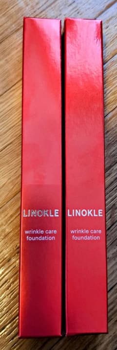 LINOKLE wrinkle care foundation 2個セット LINOKLE リンクルケアファンデーション2本セット - メルカリ