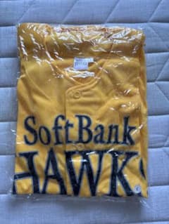 SoftBank HAWKS ユニフォーム イエロー Lサイズのサムネイル