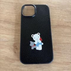 ファミリア　iPhone14用ケース ブラック ファミリア iPhone14用ケース ブラック - メルカリ
