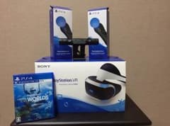 ますく様専用（超美品）PS VR（カメラ同梱版）Worldsソフト,move2本のサムネイル
