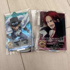ワンピース 一番くじ アクリルスタンド シャンクス サボ セット売り