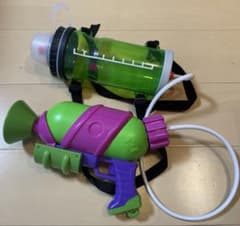 スプラトゥーン2 スプラシューター タンク付き水鉄砲 ネオングリーンのサムネイル