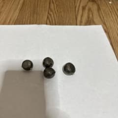 アクティブ　ボンバーヘッドtgプラスオモリ 四個セットのサムネイル