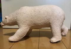 八木山動物公園 シロクマ 置物のサムネイル