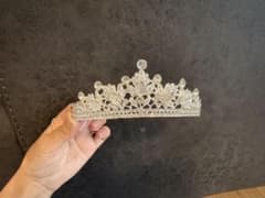 ウェディング ティアラ ネックレス ピアス グローブ セットのサムネイル