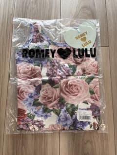 【新品未開封】ROMEY ♡ LULU 花柄タンクトップ 12-18monthsのサムネイル