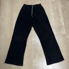 JieDa GEOMETRIC PILE WIDE PANTS 1 ブラックのサムネイル