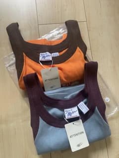 【新品未使用品】MILLER × IG タンクトップ　2色セットのサムネイル