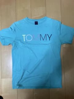 TOMMY Tシャツ ライトブルー Lサイズのサムネイル