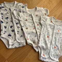 ホットビスケッツ ロンパース 肌着 3枚セットのサムネイル