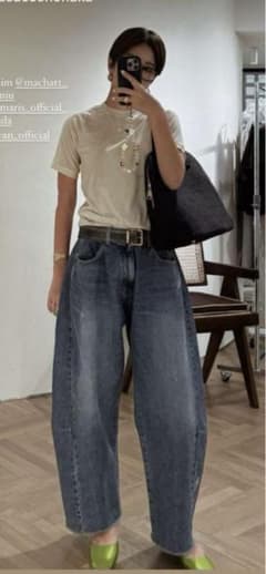 マチャット machattカーブデニム サイズ38 新品未使用 カーブデニムのご紹介です！ 風合いがかっこよくスタイリングに