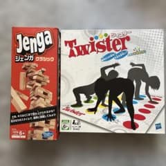 ジェンガ、ツイスターゲームのサムネイル