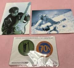 浜田省吾☆ファンクラブ非売品 缶バッジ&ポストカード2枚 - メルカリ