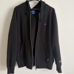 Champion フルジップパーカー ブラック Lサイズのサムネイル