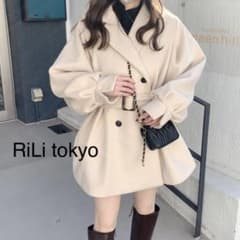 rili tokyo rili store 袖たぽミディコートのサムネイル