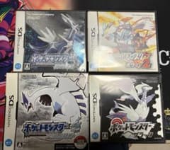 な*う様 ポケットモンスター DSソフト 4本セット　ポケウォーカー有のサムネイル