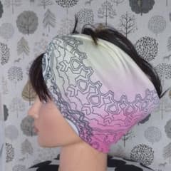 クロスヘアーバンド 手作りストレッチのサムネイル