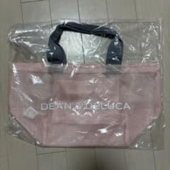 【新品未使用】DEAN & DELUCA メッシュトートバッグ スモークピンクのサムネイル