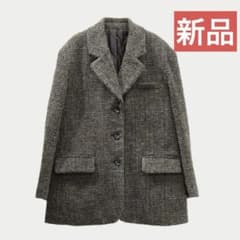 MACHATT ウールテーラードジャケット（チェック） - メルカリ