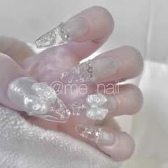 ネイルチップ♡ガラス　氷のサムネイル