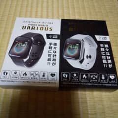 新品未使用のスマートウォッチ２個セットのサムネイル