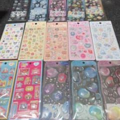 ぽ*て様 シール　まとめ売り　サンリオ　ドロップジェリー　きゅるるん　うるしずくのサムネイル