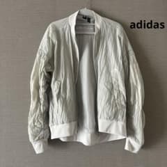 adidas アディダス ジャンパー ブルゾン ライトグレーのサムネイル