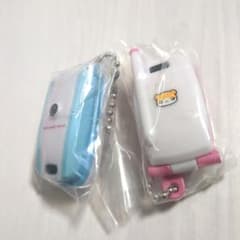 Mail Mobile Phone MelPuchi Gacha Miniature Charm Blue Pink
