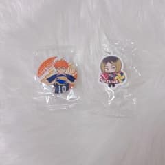 ハイキュー!! くら寿司 ビッくらポン めじるしチャーム - 孤爪研磨 日向翔陽