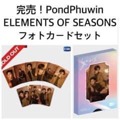 完売！【新品未開封】PondPhuwin☆フォトカードセット9枚入 gmmtv