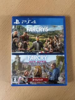 PS4 ファークライ5+ニュードーン ダブルパック　外装汚れてますのサムネイル