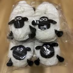 ひつじのショーン もこもこスリッパ 2種セット