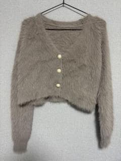 GRL フェザーライク パールボタン カーディガンのサムネイル