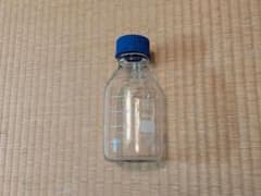 ソ*言様 SIMAX ガラス瓶 500ml 青キャップのサムネイル