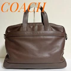 【大特価】COACH コーチ ブラウン ビジネスバッグ メンズ トートバッグのサムネイル